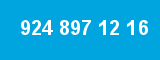 924 897 12 16 924 897 12 16